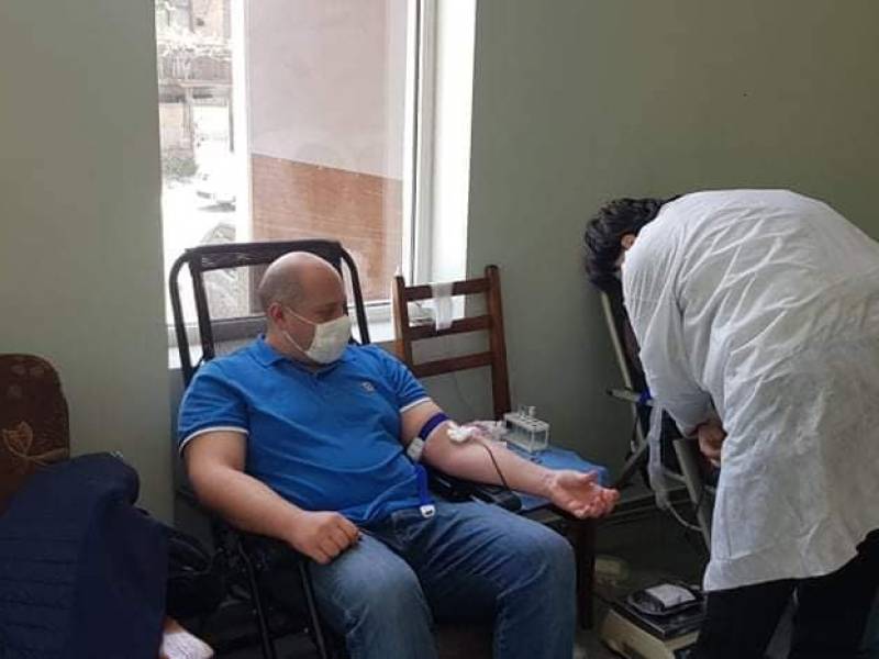 ,გაიღე სისხლი გადაარჩინე სიცოცხლე“, – ცაგერში სისხლის უანგარო დონაციის აქცია გაიმართა